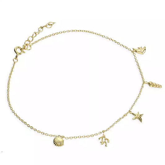 Beach Charm Anklet
