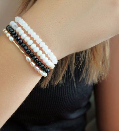 Black Spinel Bracelet