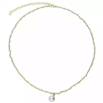 Isla Pearl Bead Necklace