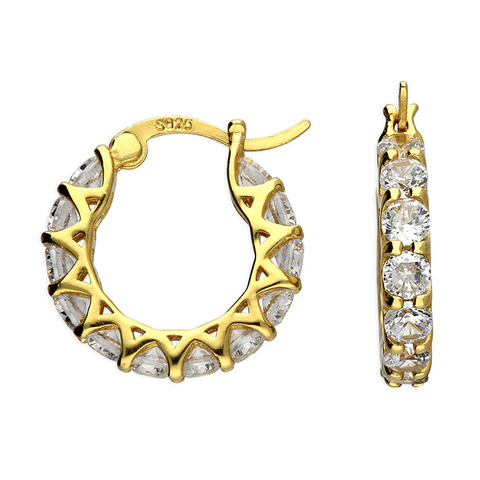 Aliyah Sparkle Hoops