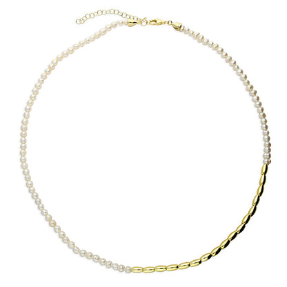 Ishi Pearl Beaded Necklace