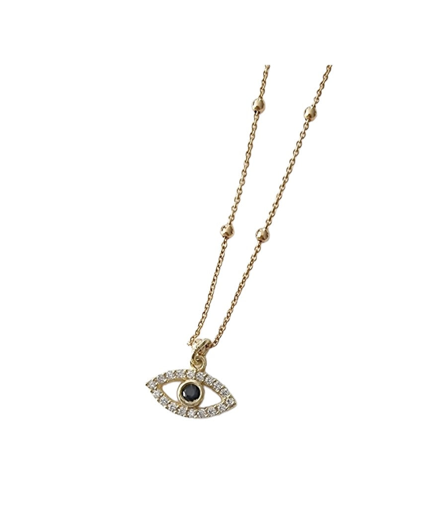 Arora Evil Eye Charm Necklace