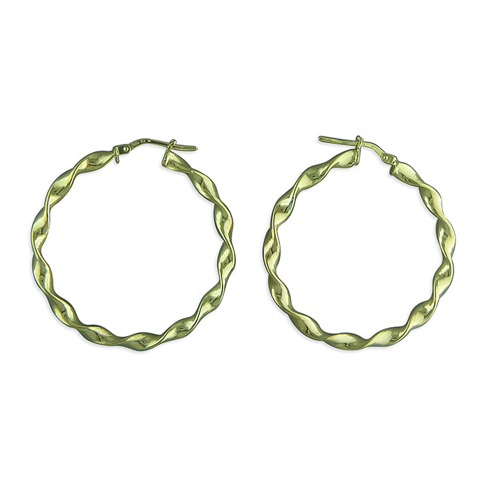 Anna Twisted Hoops