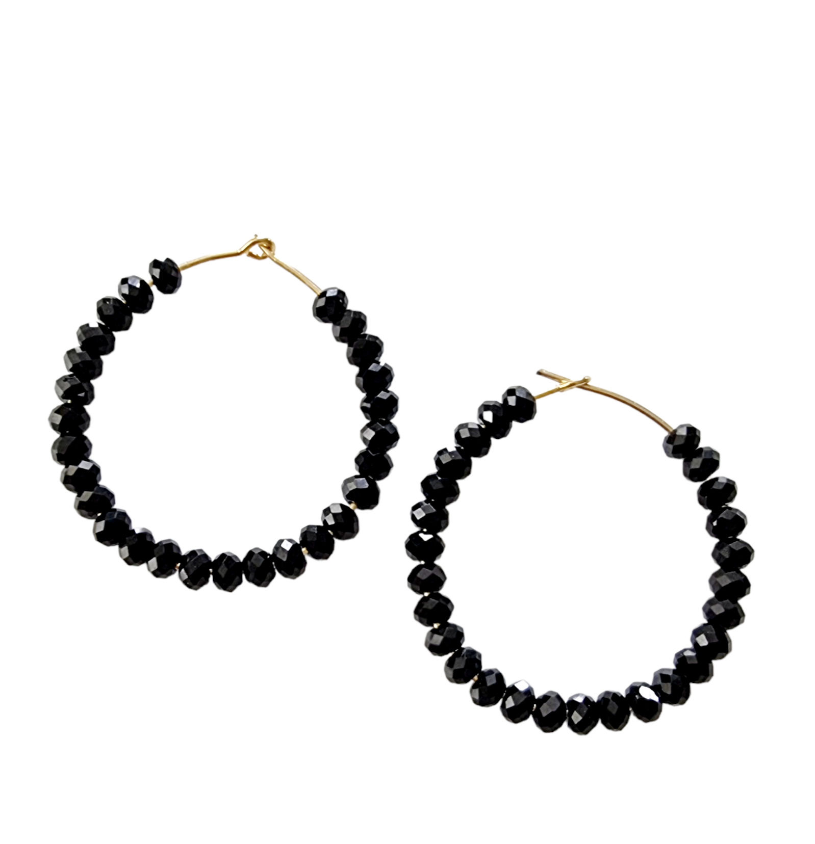 Black spinel hoops