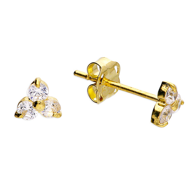 9ct gold Athena studs