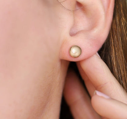 Asha 9ct Gold Studs