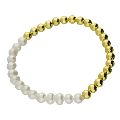 Heidi beaded pearl bracelet