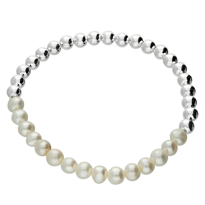 Heidi beaded pearl bracelet