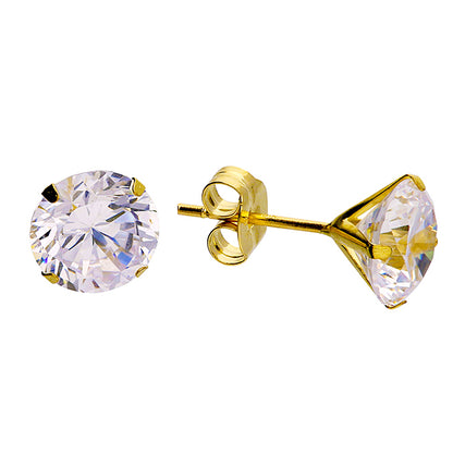 Ishta 9ct Gold Studs