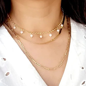 layering necklaces