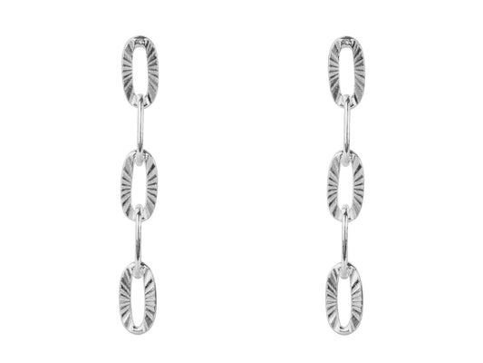 Tara Sparkly Chain  Earrings