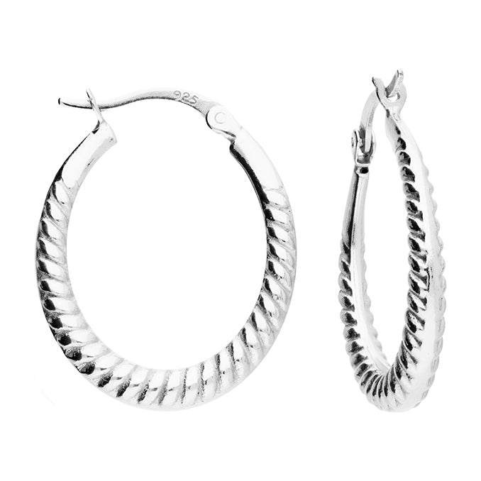 Riya Oval Hoops